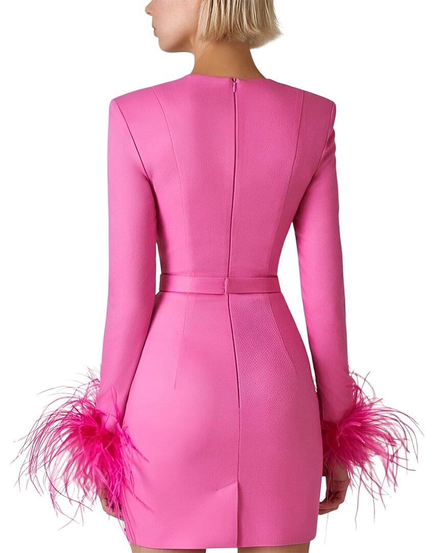 knee length dresses for ladies Amina Mini Dress Pink – Sanēa