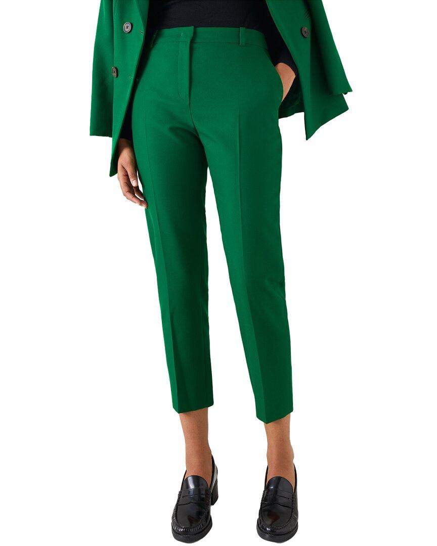 lk bennett cigarette trousers Green LK Bennett Trousers for Women lk bennett cigarette trousers Green LK Bennett Trousers for Women