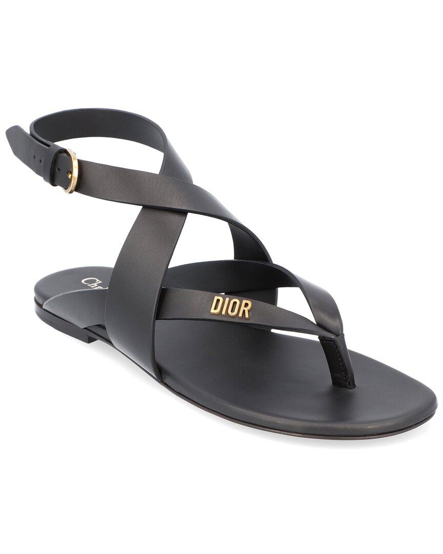 Dior Leather Sandal | Lyst