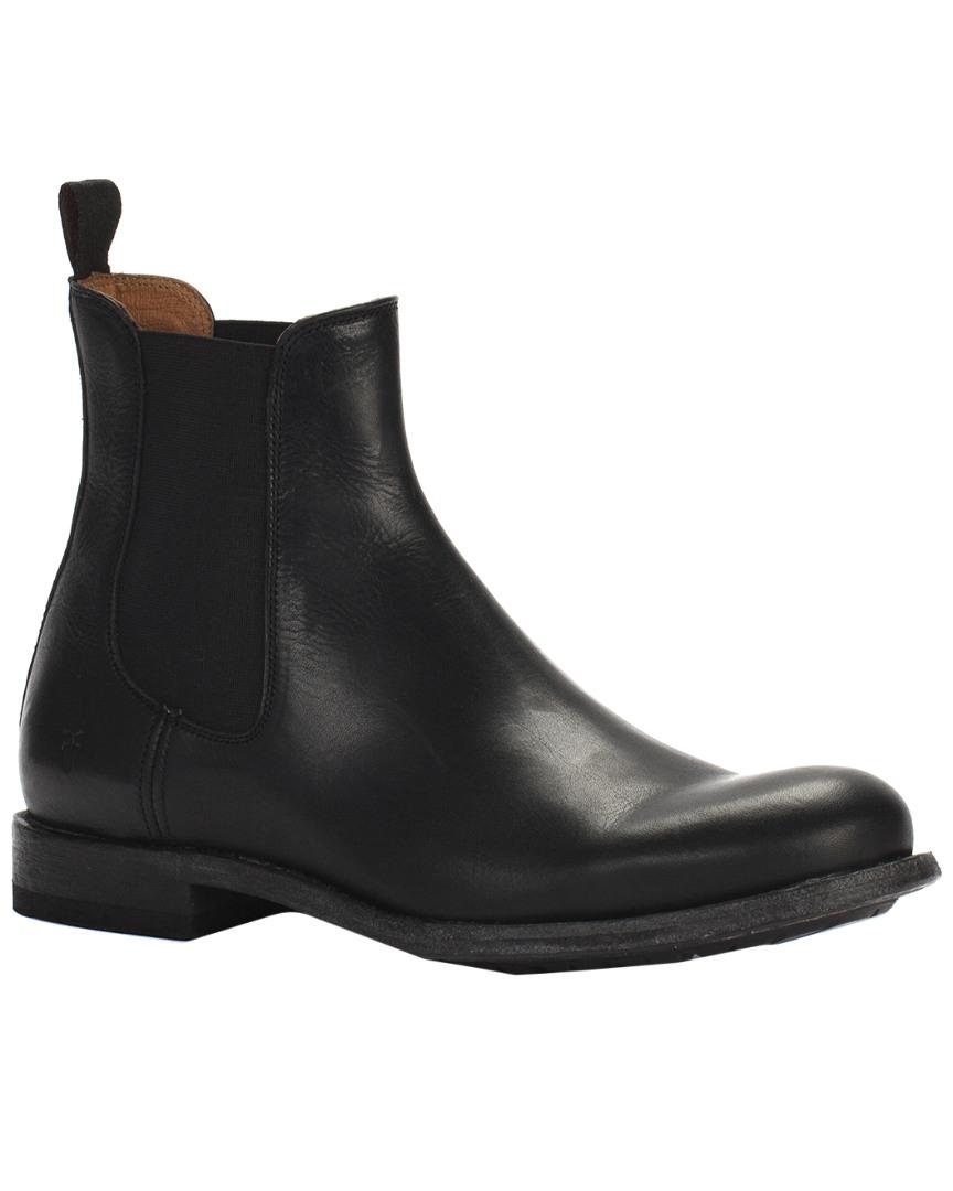 Frye Leather Tyler Chelsea Boot in Black for Men - Lyst