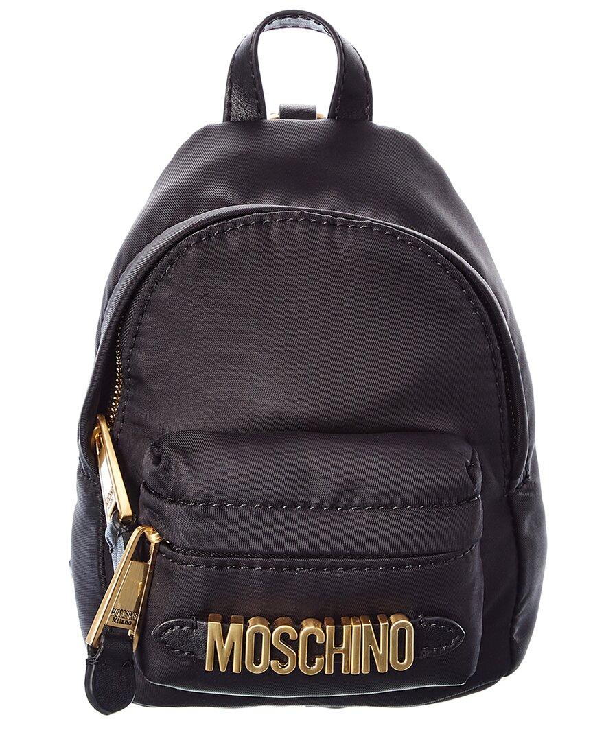 moschino mini backpack