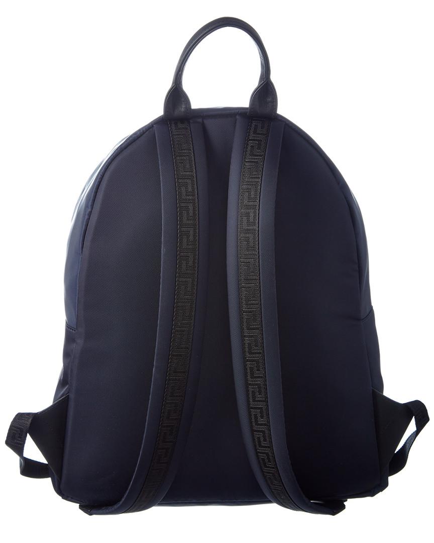 versace navy blue backpack