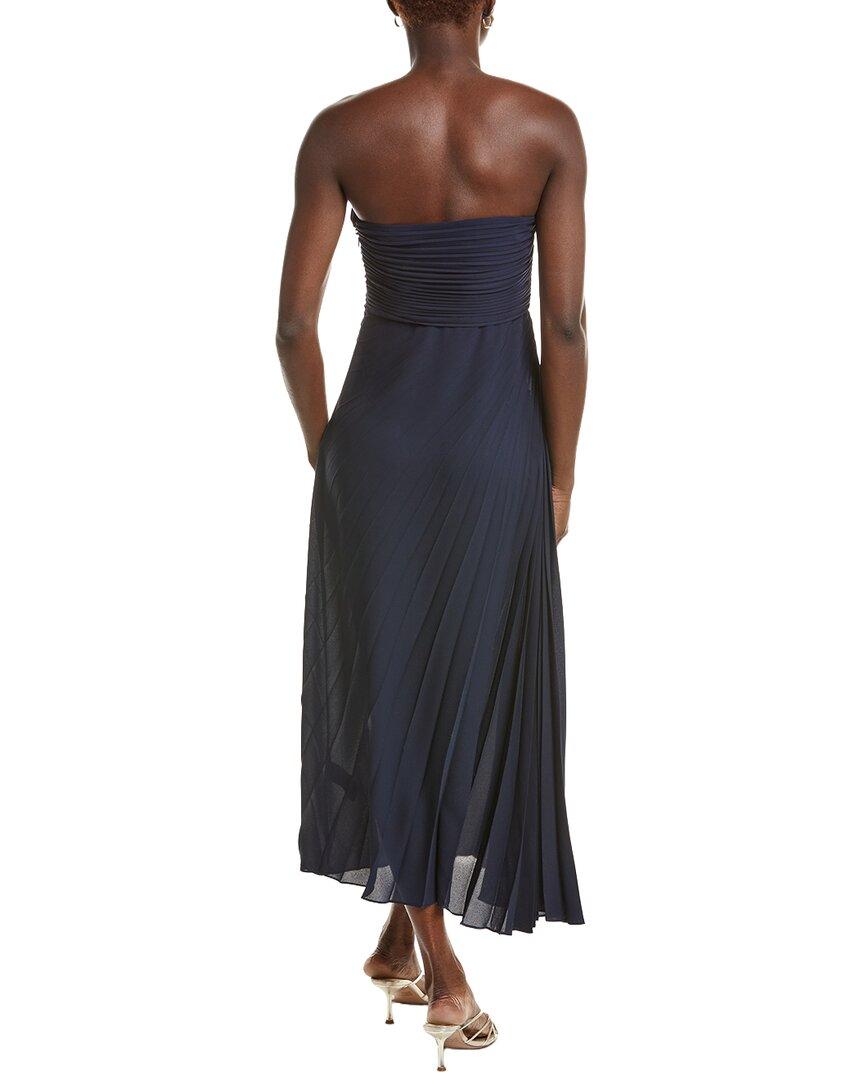 royal blue bridesmaids dress Royal Blue Ruched Charmeuse Tea Length Slit Bridesmaid Homecoming Dress