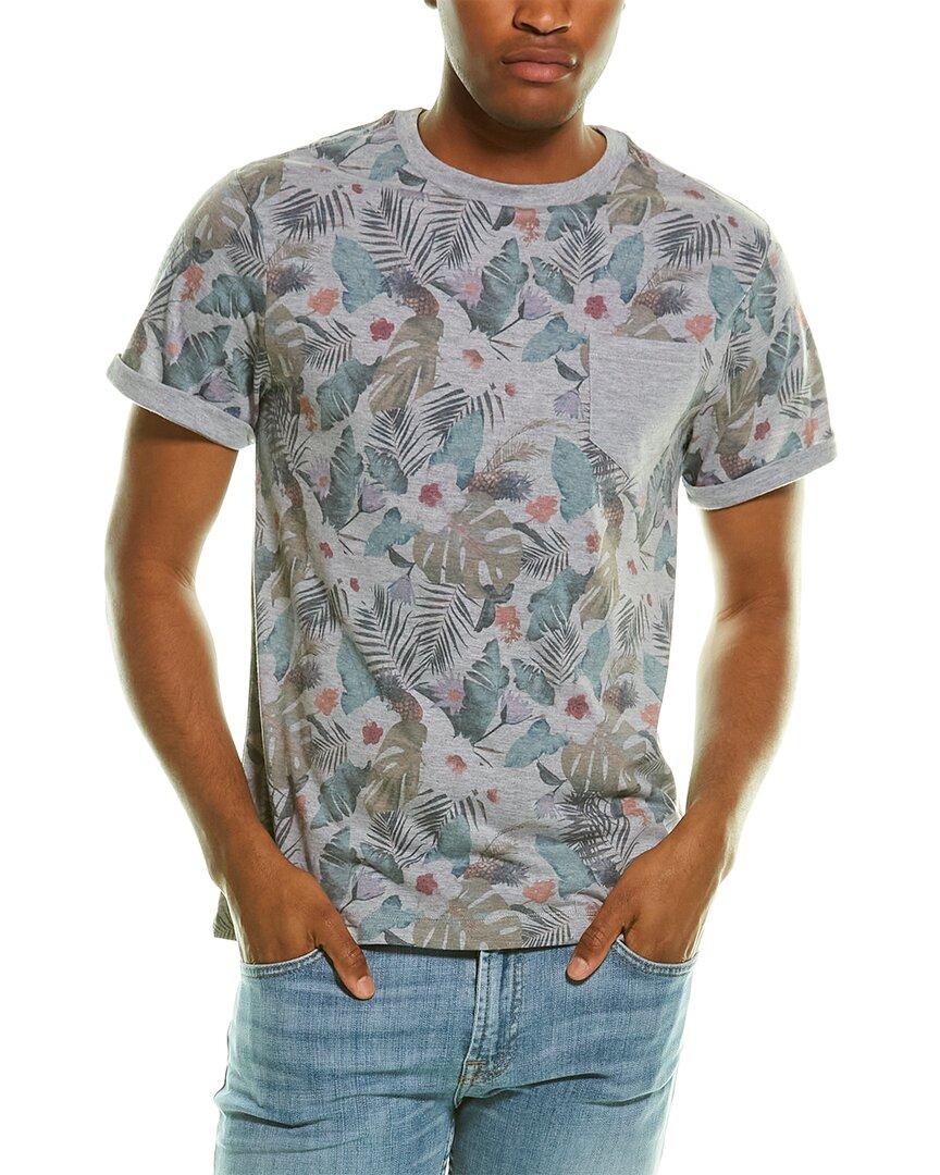 Truth Printed Floral T-shirt in Gray for Men | Lyst