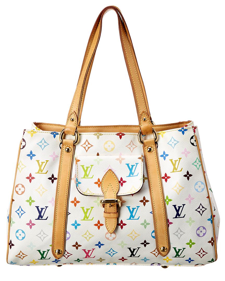 louis vuitton white monogram multicolore