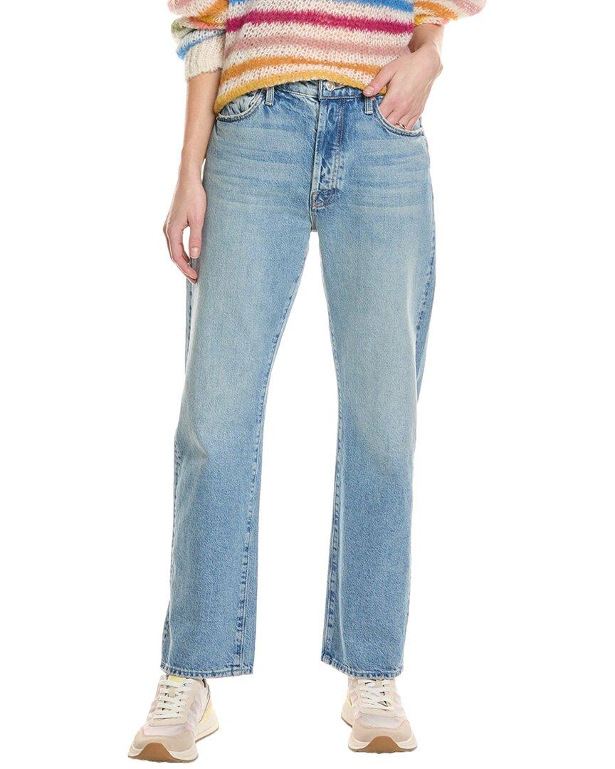 Mother The Ditcher Hover Ain'T My First Rodeo Straight Jean in Blue
