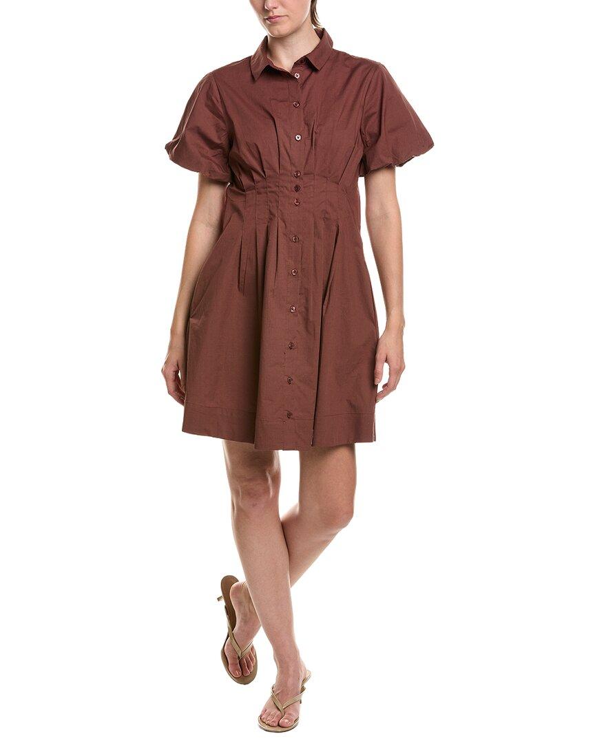 vince camuto holiday dresses Mini Dress Vince Camuto Textured Square Neck Short Sleeve Ruched Shift Mini Elvanna