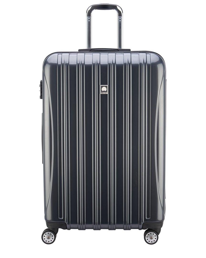 Delsey Helium Aero 29" Expandable Spinner in Blue Lyst