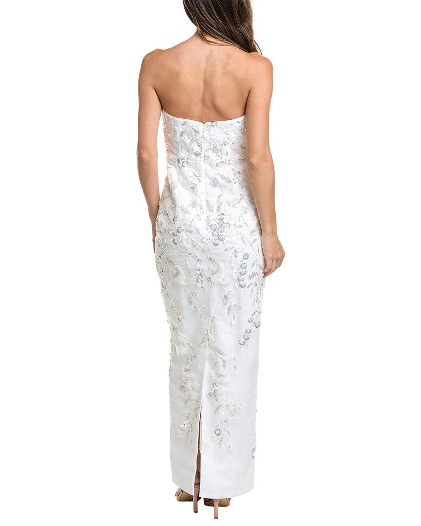 milly magnolia strapless beaded sequin maxi dress Milly Magnolia Strapless Beaded Sequin Maxi Dress at MarketFair Shoppes in Princeton, NJ