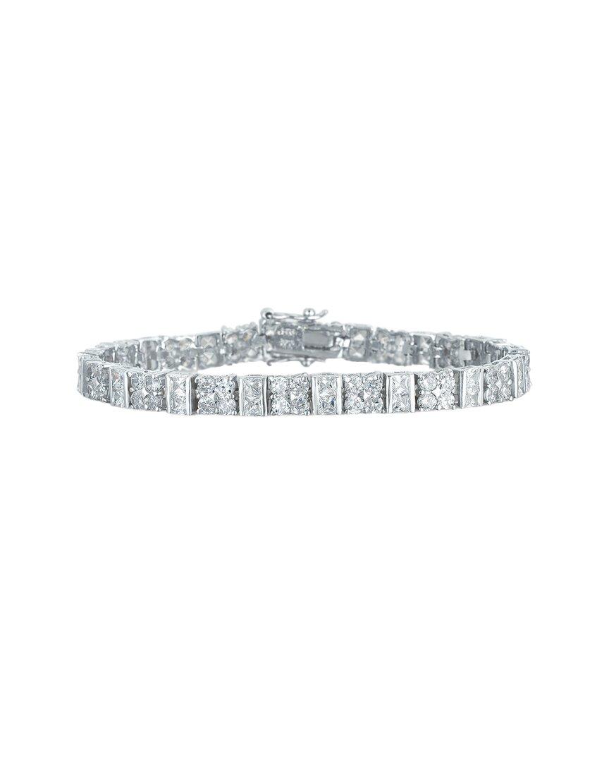 Genevive silver cz bracelet sale