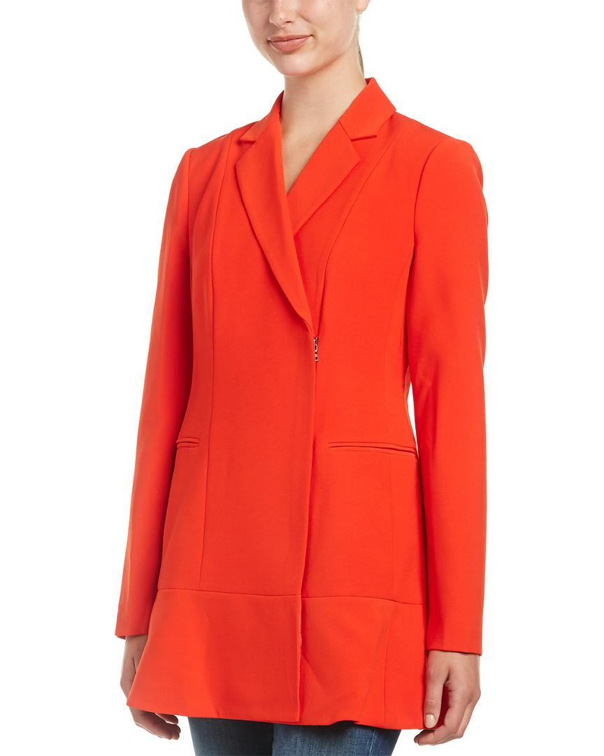 bcbg red blazer