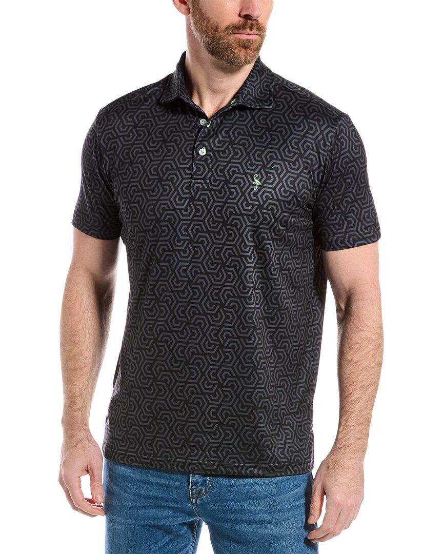 Tailorbyrd Performance Polo Shirt in Black for Men | Lyst