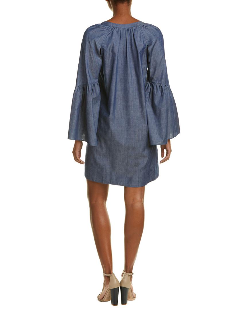 bcbg denim dress