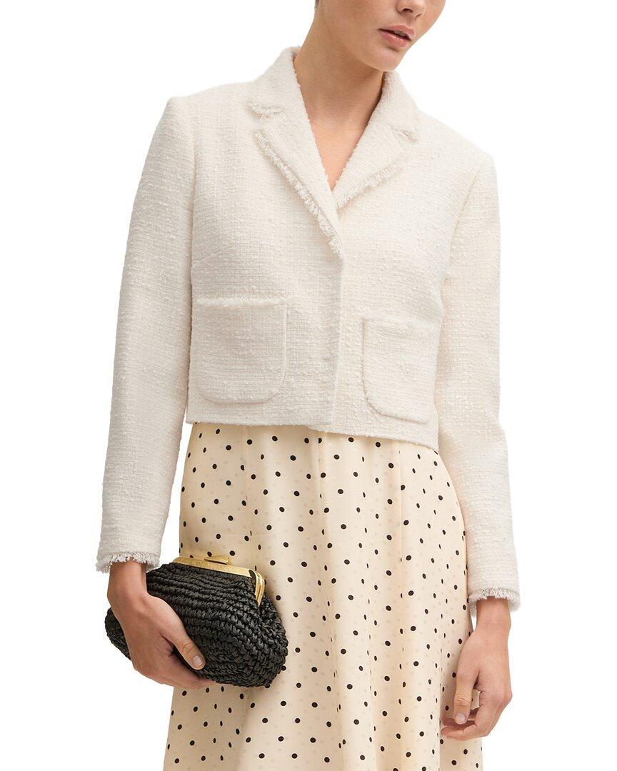 LK Bennett Carla Jacket in White | Lyst LK Bennett Carla Jacket in White | Lyst