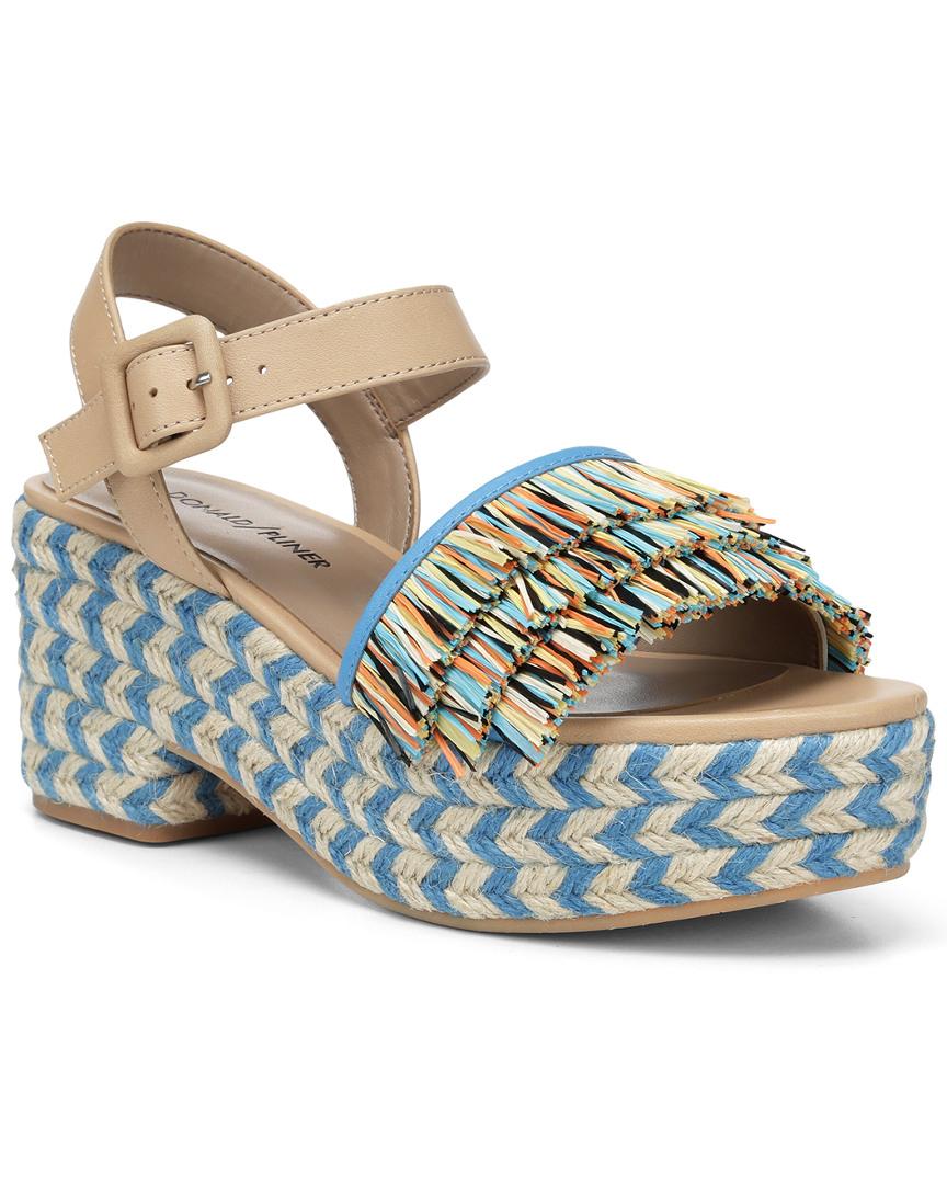 donald pliner raffia sandal