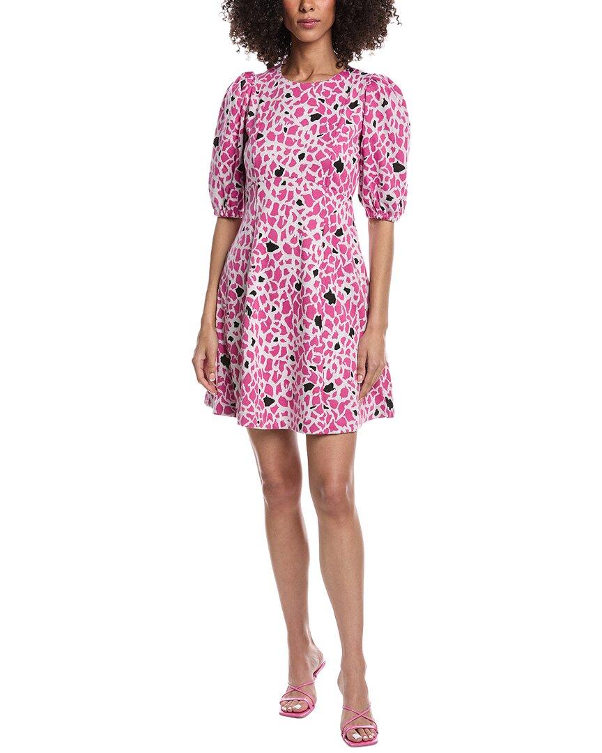 white poplin dress White Cotton Poplin Paneled Midi Dress 38" / Petite (5'1" and below)