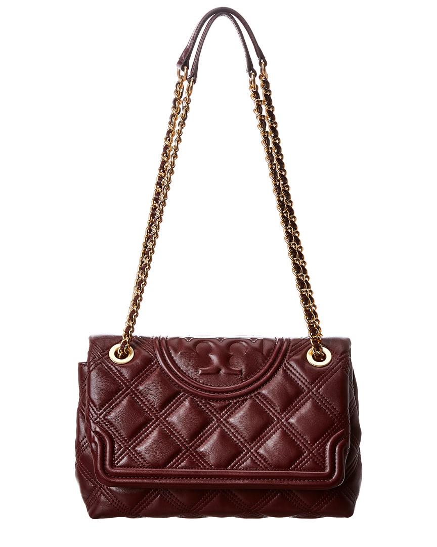 Tory Burch Fleming Convertible Shoulder Bag in Red
