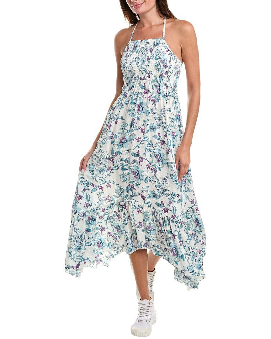 knee length dresses for ladies Free People Dream Weaver Maxi Dress Teal – Pink Arrows Boutique main image 1