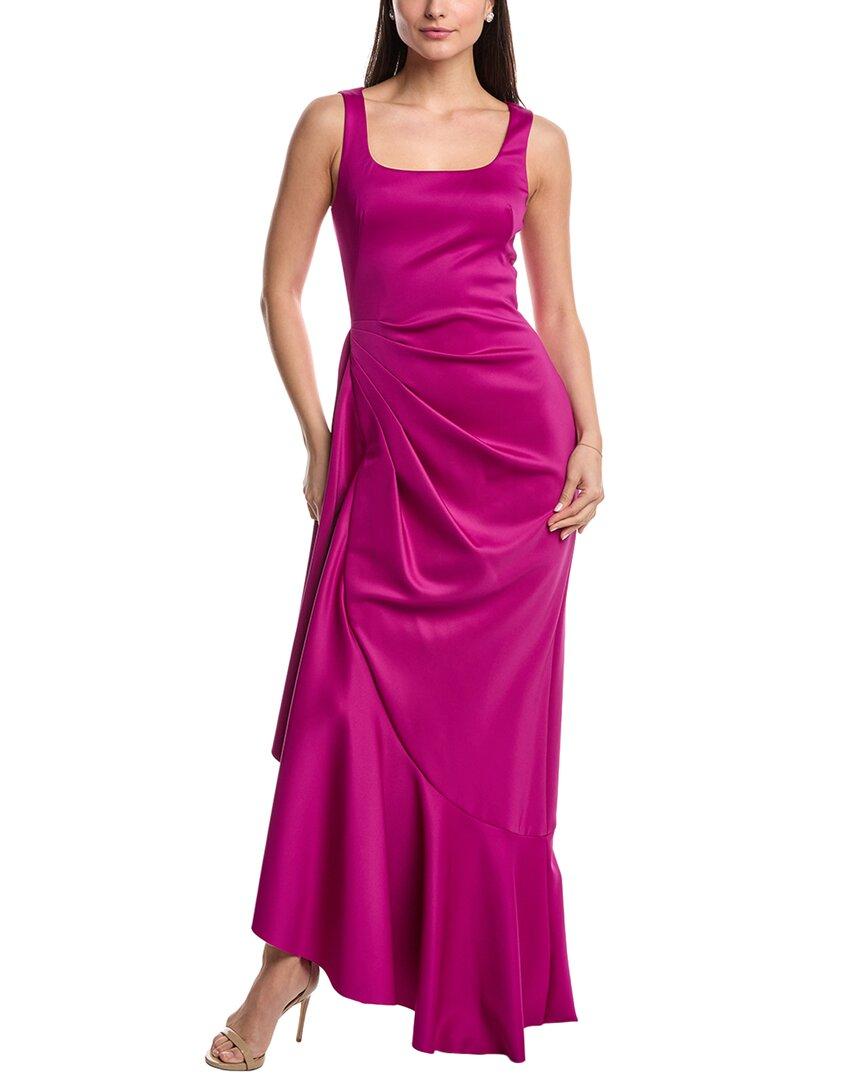 chinese dress ladies Maren Satin Halter Maxi Dress | Tie-Neck Wedding Guest Dress main image 0