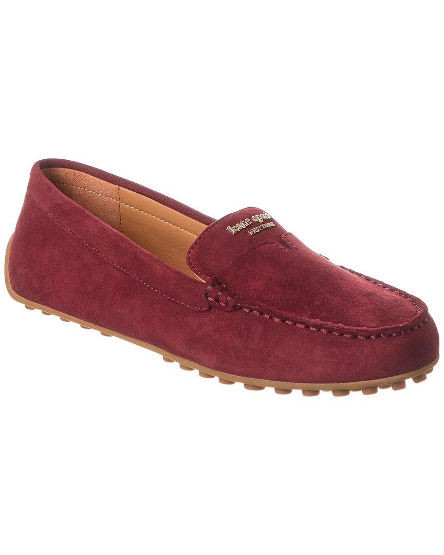 Kate Spade Deck Suede Loafer in Red Lyst