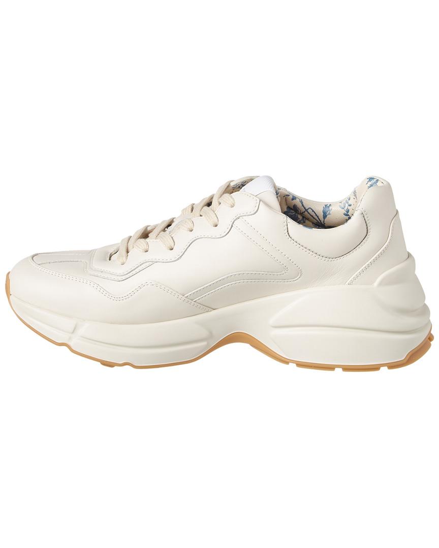 Rhyton glitter gucci shop leather sneaker price