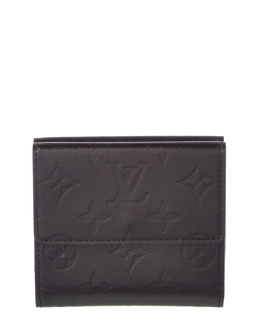 Louis Vuitton Elise vernis matte wallet