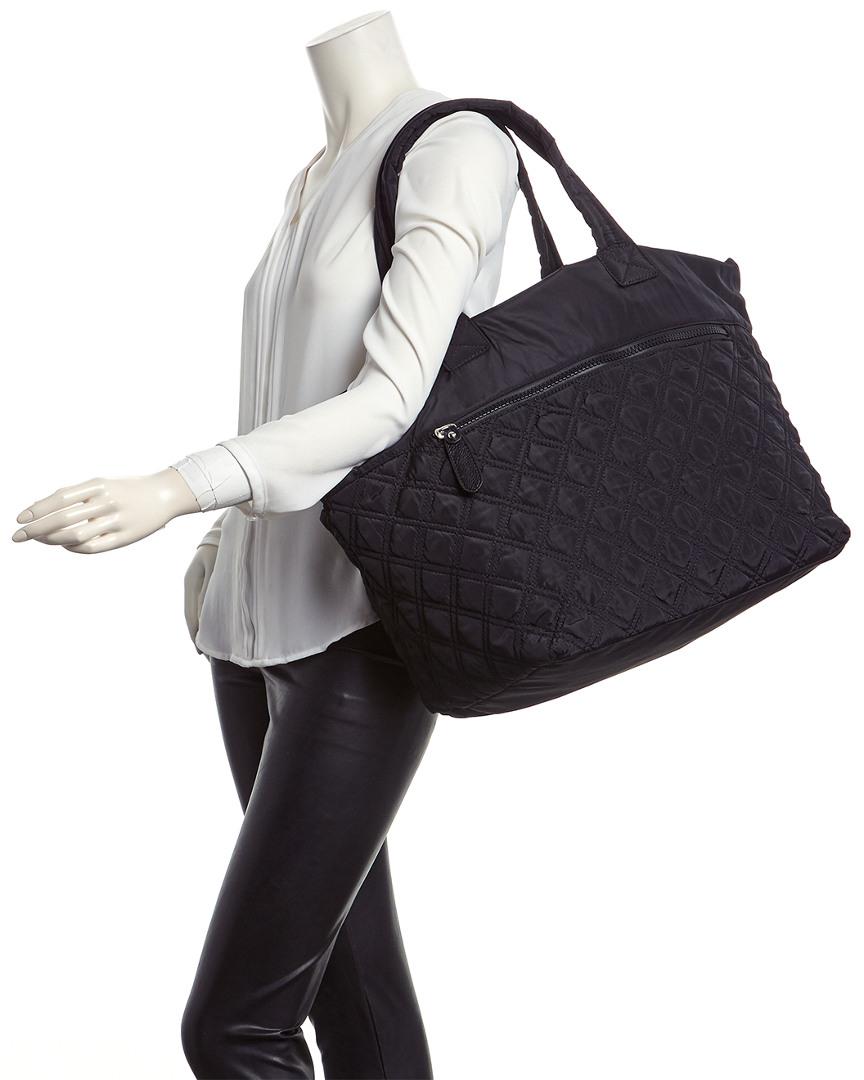 sondra roberts squared quilted tote