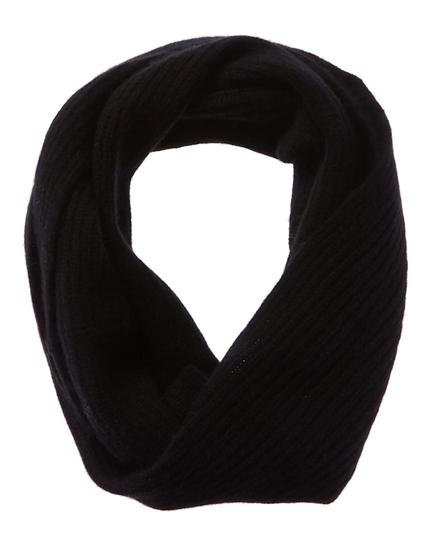 black cashmere infinity scarf