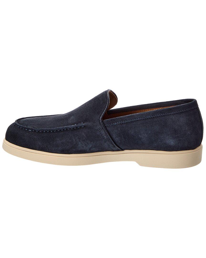Bruno Magli Etna Suede Loafer in Blue for Men | Lyst UK display picture 1