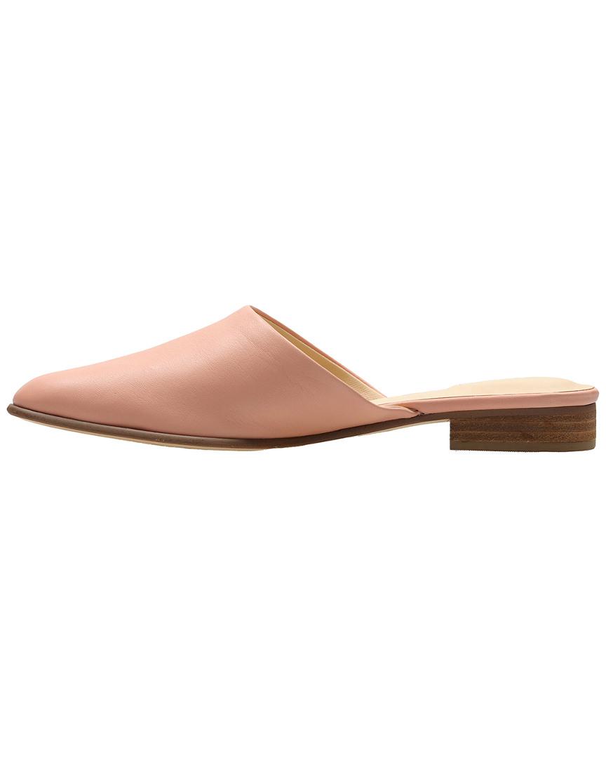 Clarks Pure Blush Leather Mule in Pink Leather (Pink) | Lyst