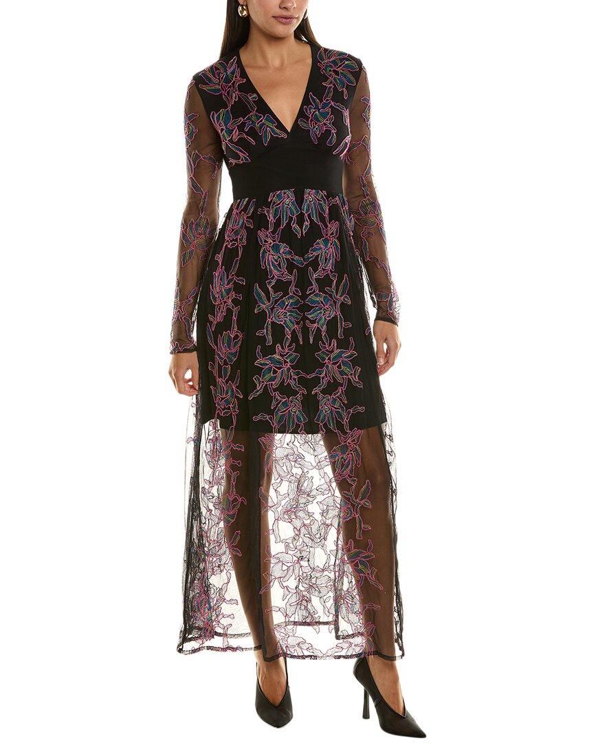 French Connection Emilia Embroidered Maxi Dress in Brown | Lyst French Connection Emilia Embroidered Maxi Dress in Brown | Lyst