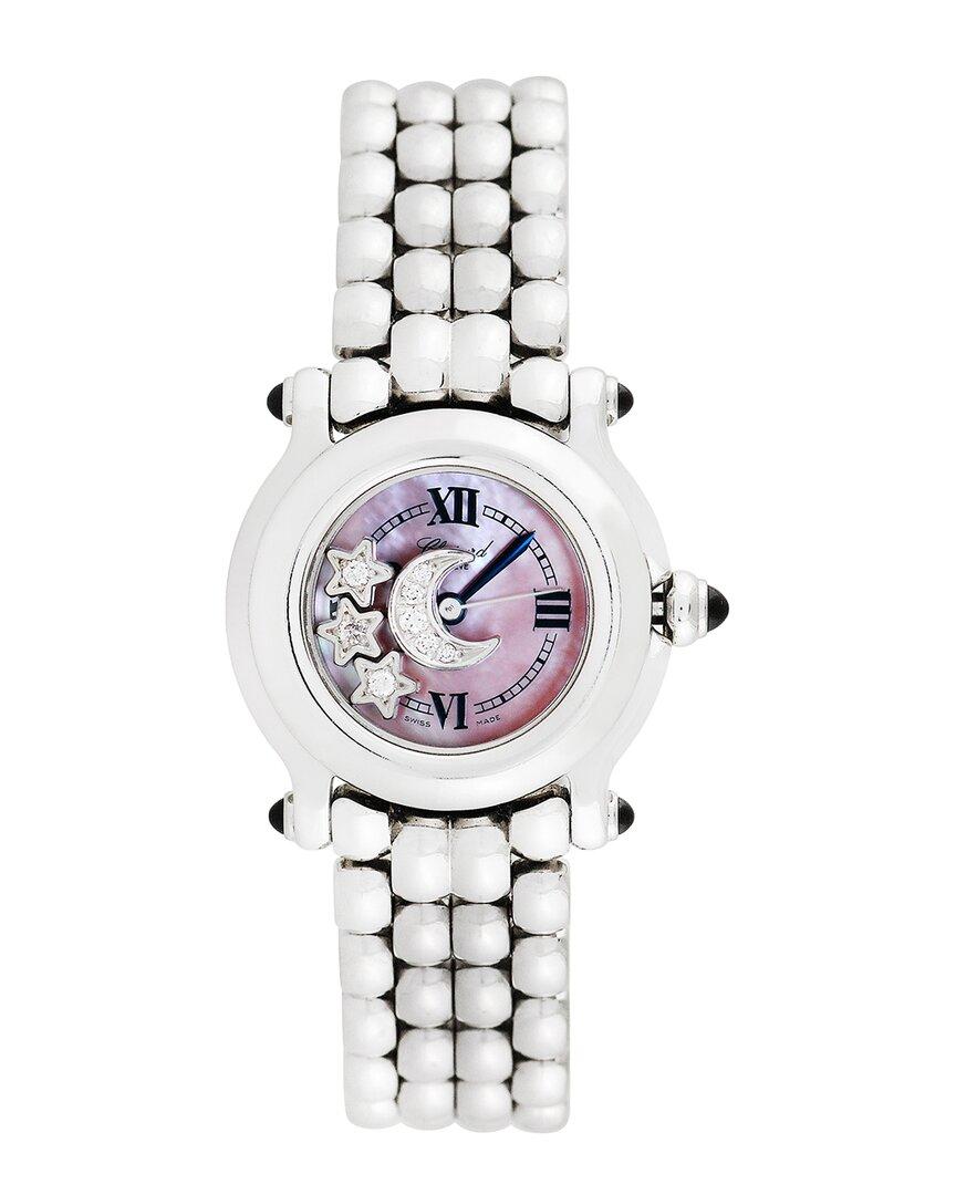 Chopard Happy Sport Watch in White Lyst