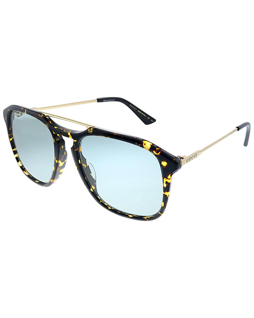 gucci triangle sunglasses