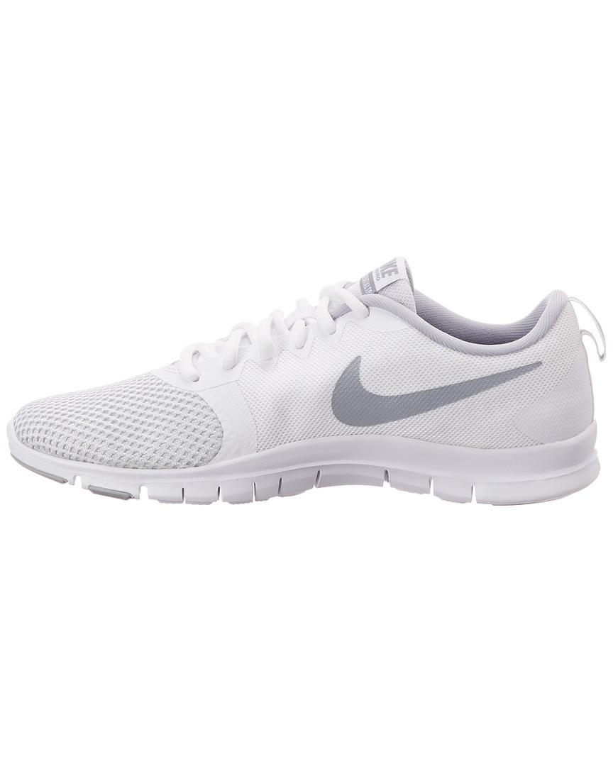 Nike Synthetic Flex Essential Trainer in White - Lyst