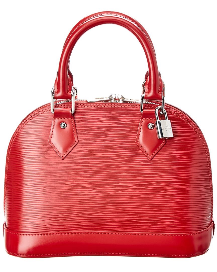 Louis Vuitton Red Epi Leather Alma Bb - Lyst