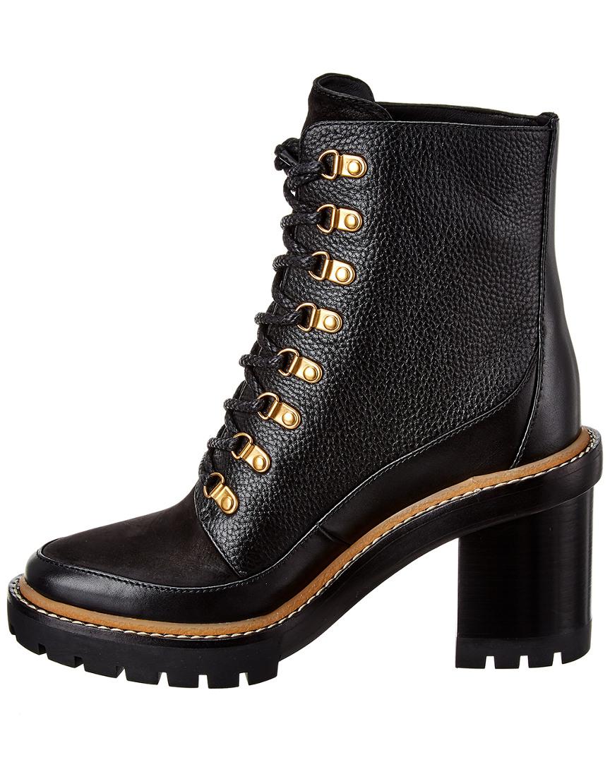 miller lug sole bootie tory burch