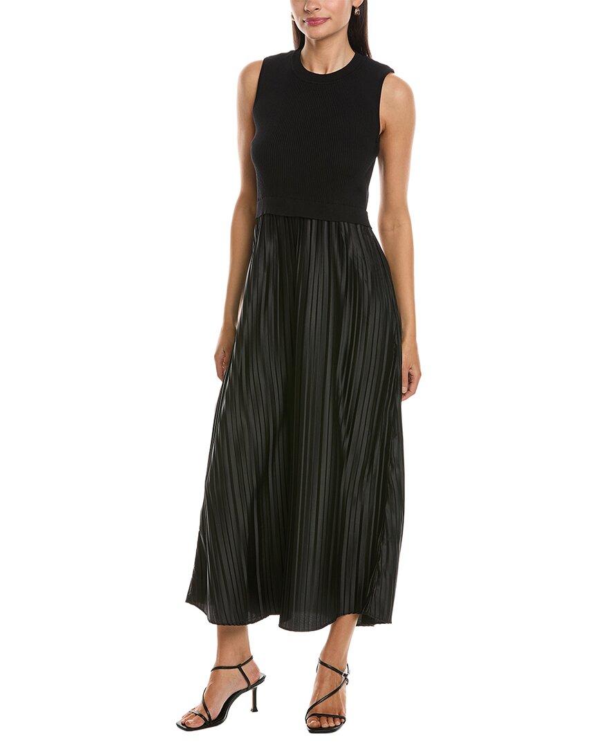 Jupe Midi Plissée Nanette Lepore Taille S Orange Mousseline - NEUVE Avec Défaut
