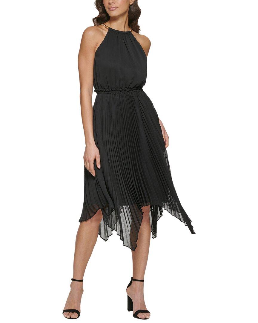 kensie chiffon pleated dress Kensie Girl Metallic Pleated Dress, Sizes 4-16
