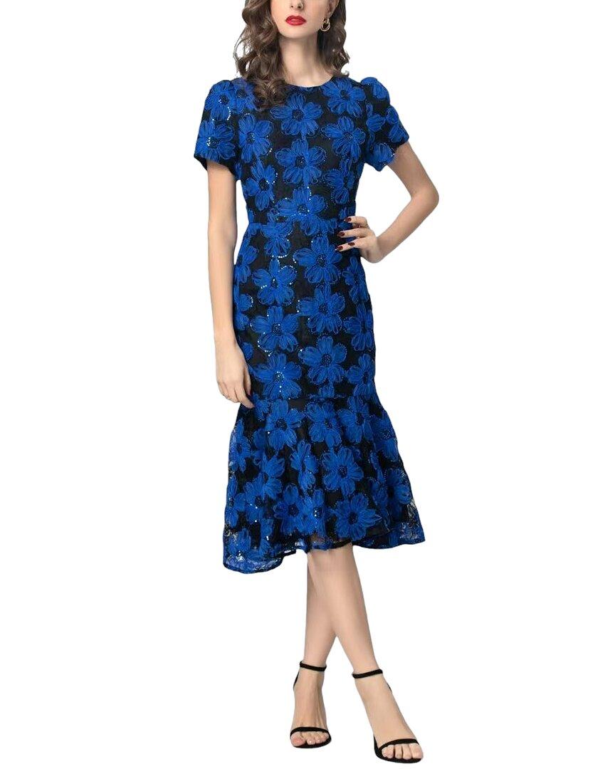 navy blue dress for baby girl Burryco Midi Dress In Green - 84% Off main image 1