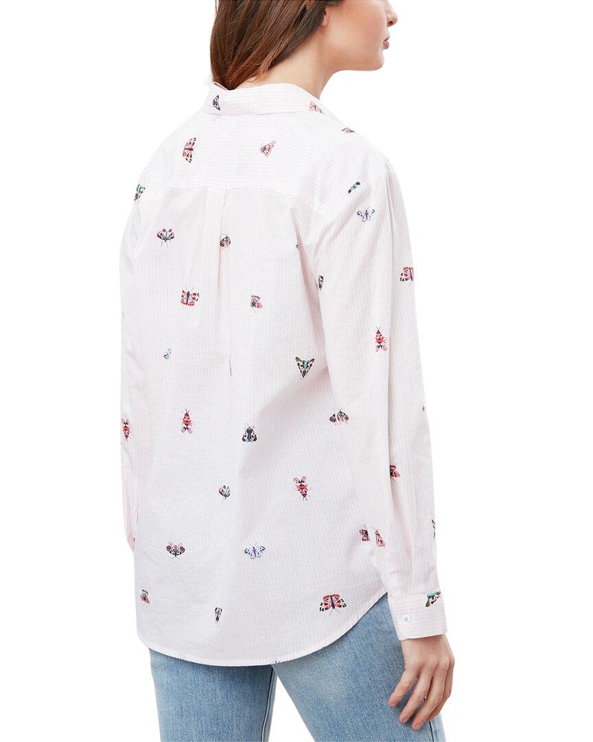 Joules Cotton Cornelia Shirt in White 