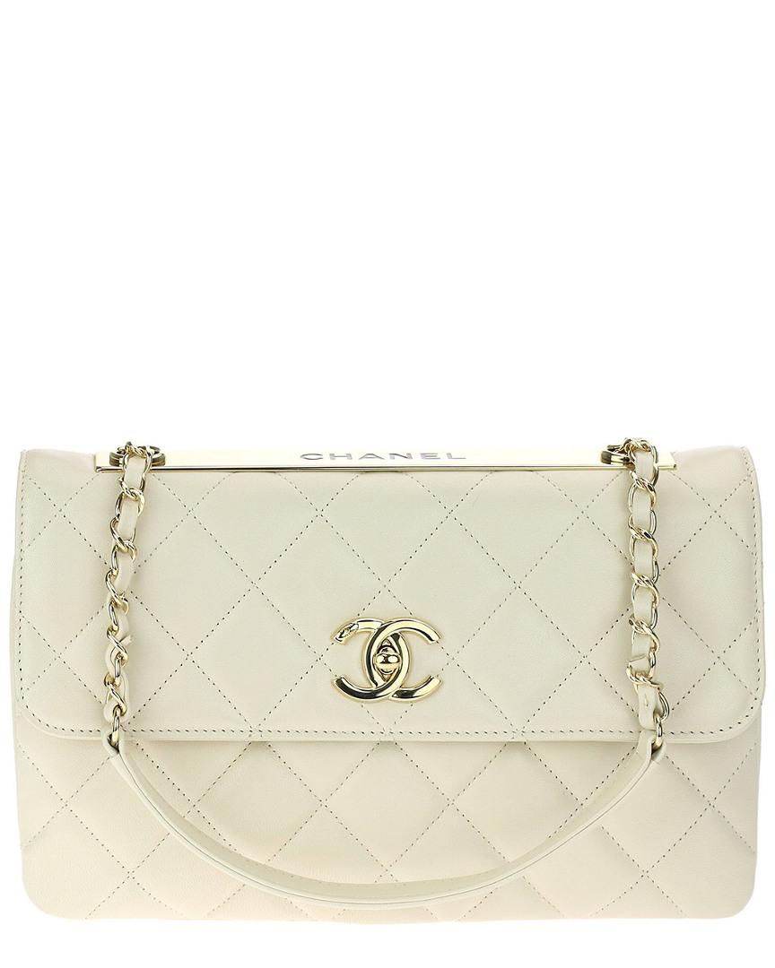 Trendy cc leather crossbody bag Chanel Beige in Leather - 32555042