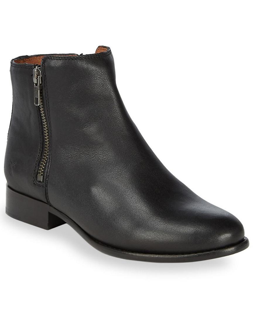 frye carly double zip boot