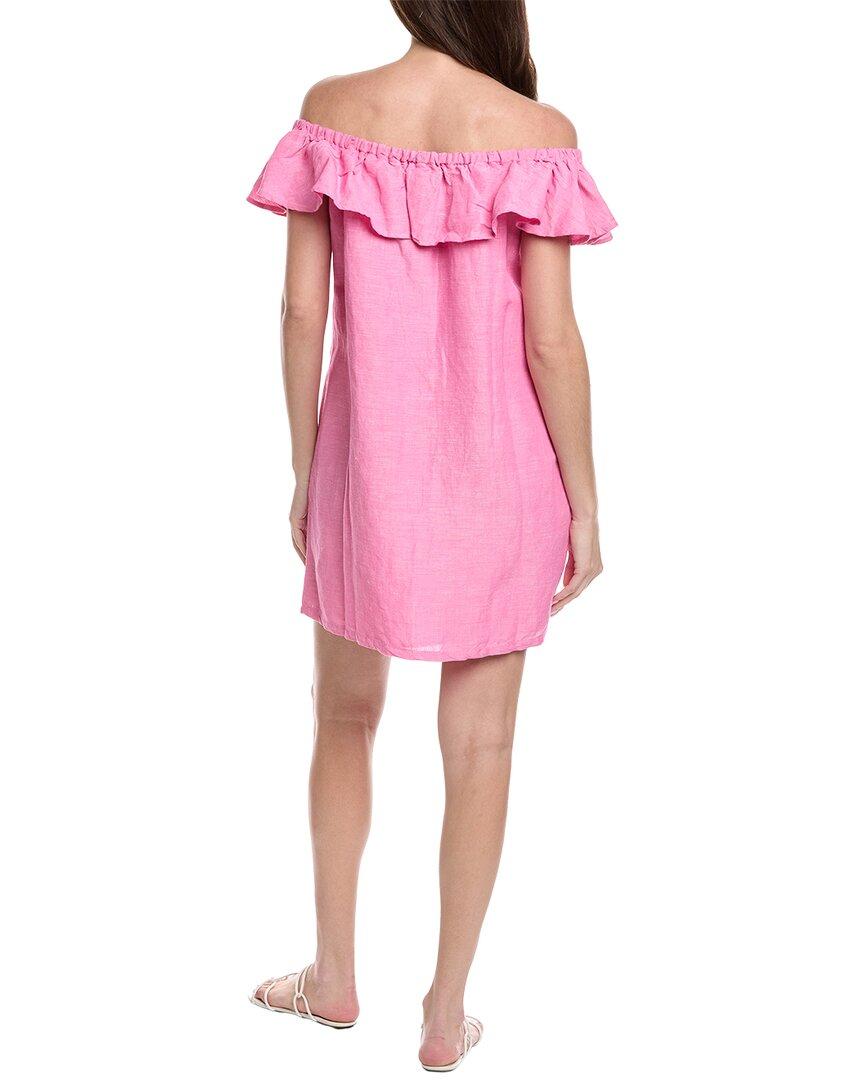 chinese dress ladies Tommy Bahama Two Palms Collared Linen Shift Dress