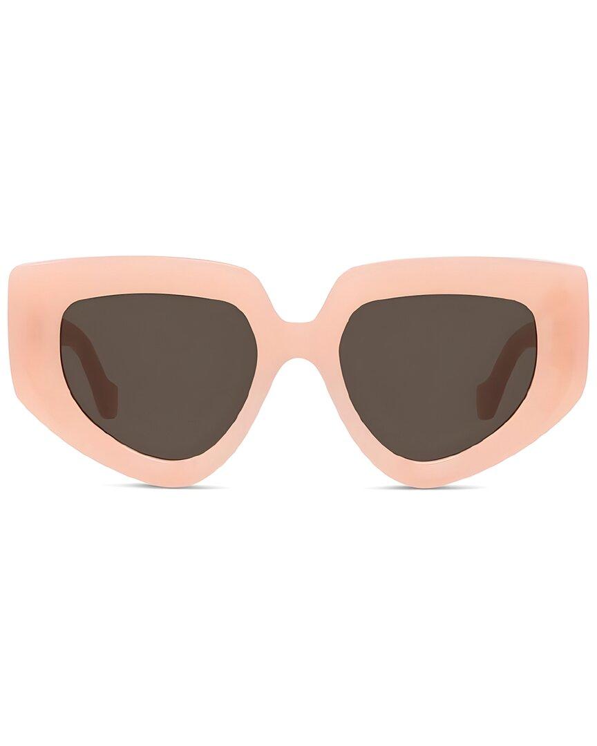 NWT Loewe LW40154U-72E-51 Pink 51mm Sunglasses LOEWE LW40154U 72E Anagram | Online Sale - Amevista main image 4
