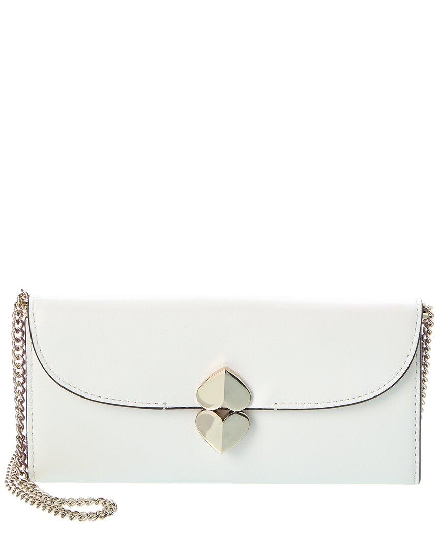 Kate Spade Lula Leather Crossbody Wallet in White Lyst UK