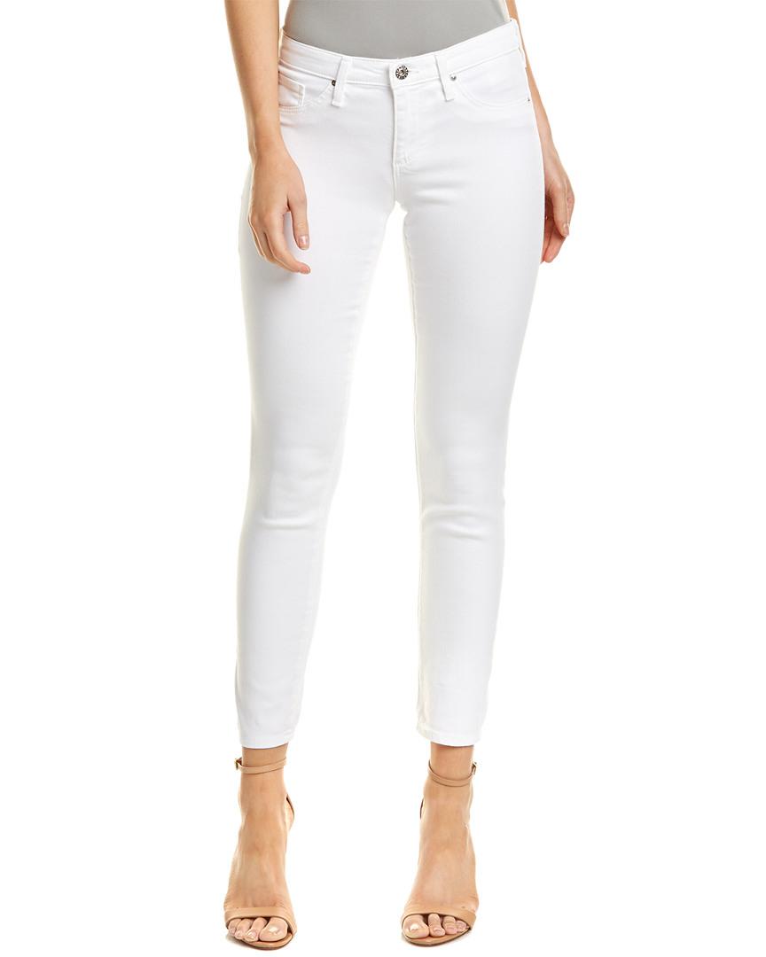 ag stevie slim straight ankle white