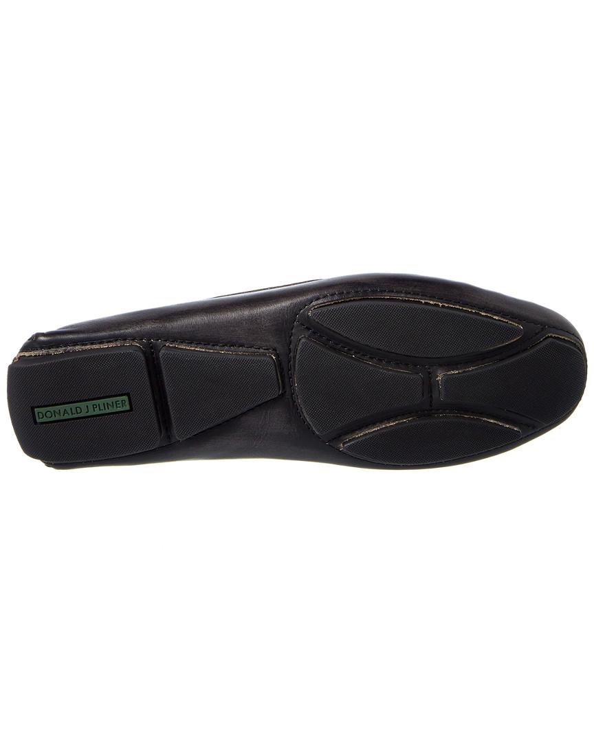 donald pliner varran leather penny loafer