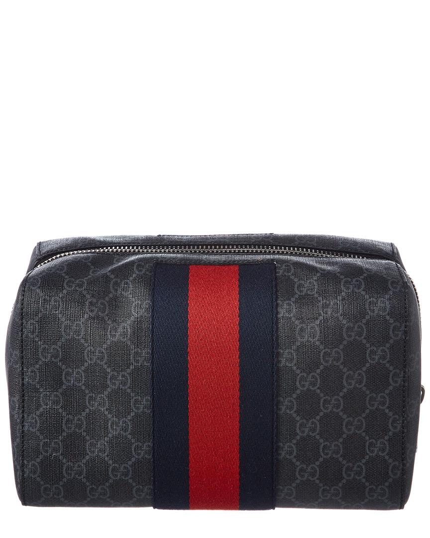 Gucci Monogram Gg Wash Bag in Black for Men