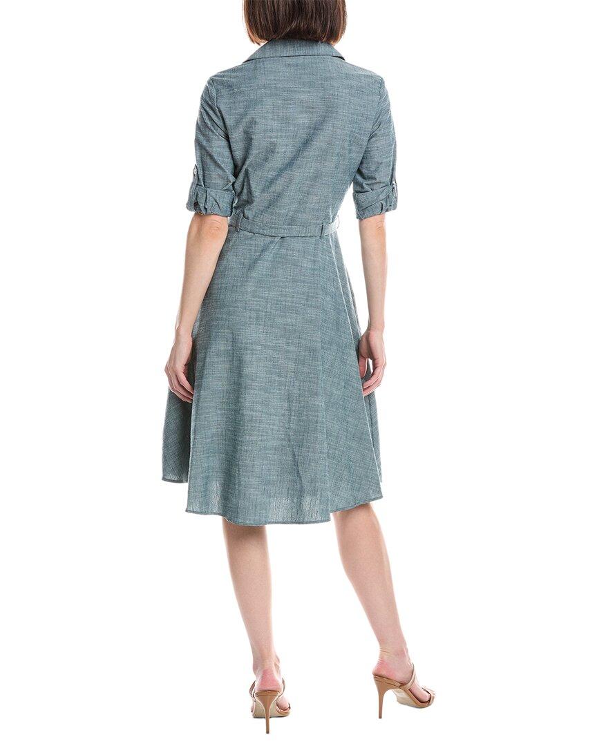sharagano linen dress Sharagano Short Sleeve Shirtdress