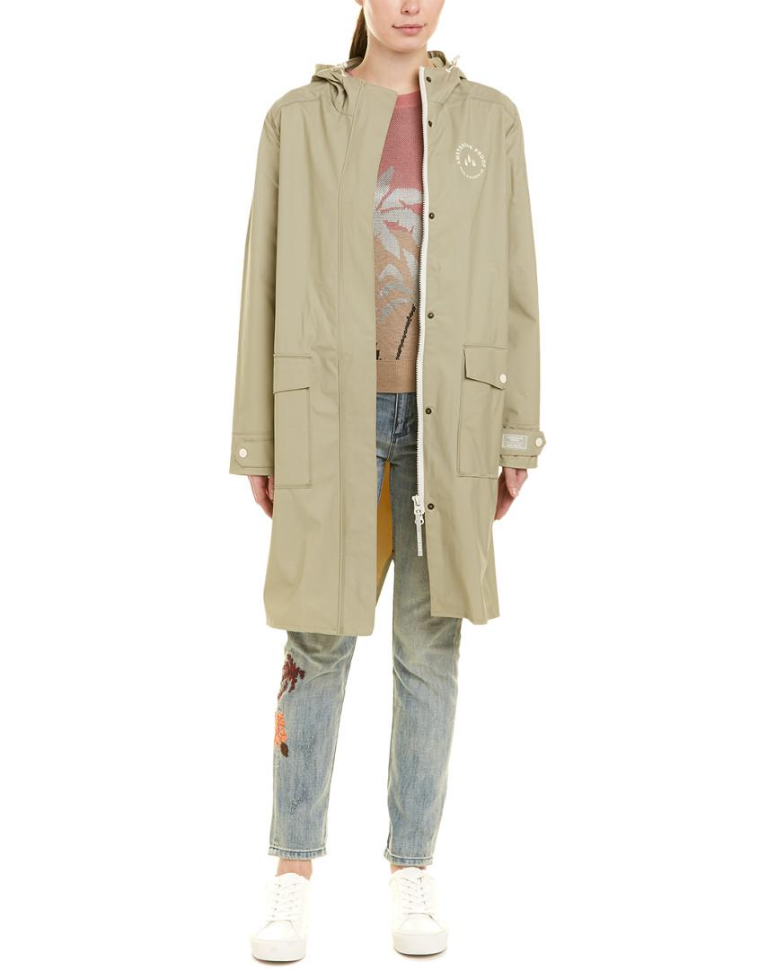 Scotch & Soda Synthetic Amsterdam Proof Raincoat in Beige (Natural) - Lyst